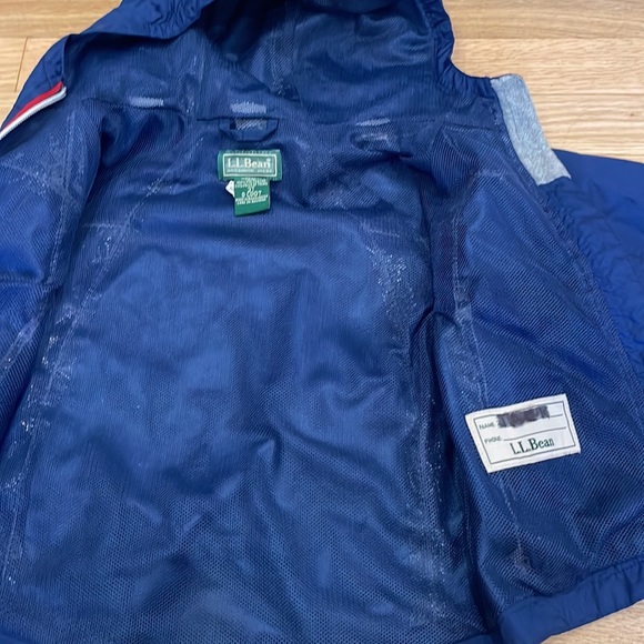 LLBean Toddler Boys Hooded Raincoat, size 3T - Picture 6 of 6